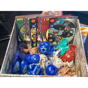 Vintage Bakugan Lot Bundle Battle Brawlers With Metal/Non Cards